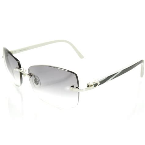 white marble cartier sunglasses|Men's Sunglasses .